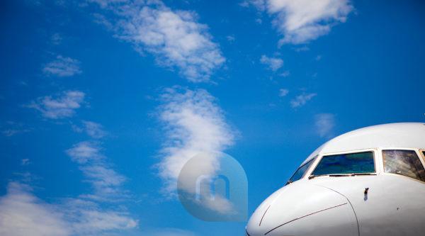 mauritius images - 10458980 - Cockpit Of Jet Airliner With Blue Skies.jpg