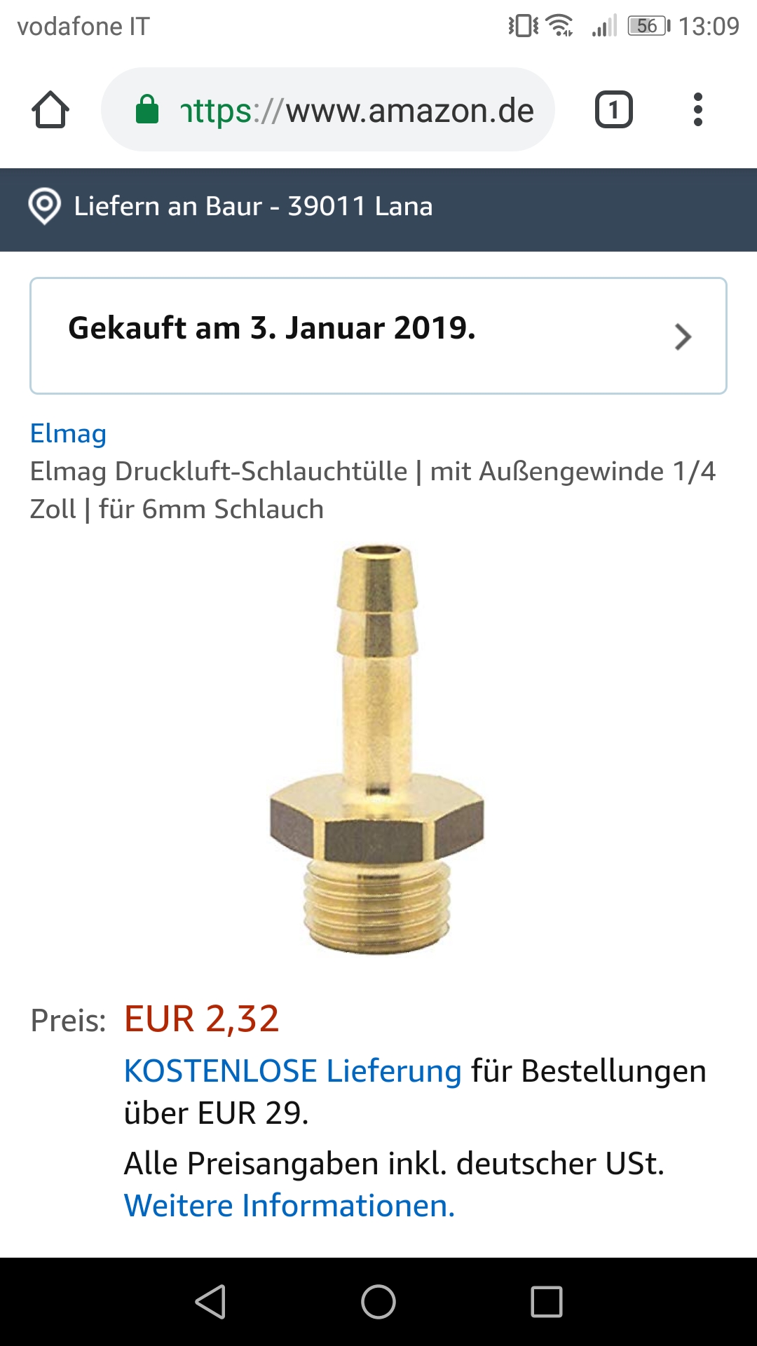 Aber vergisst nicht die mit zu bestellen