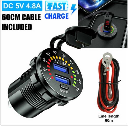 Voltmeter mit USB Lade.JPG