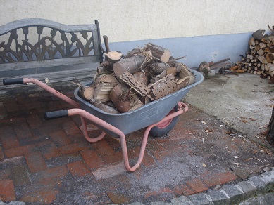 Meine Allrad-Schubkarre